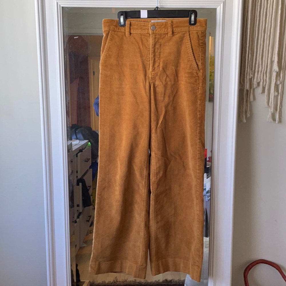 EVERLANE CORDUROY FLARED PANTS